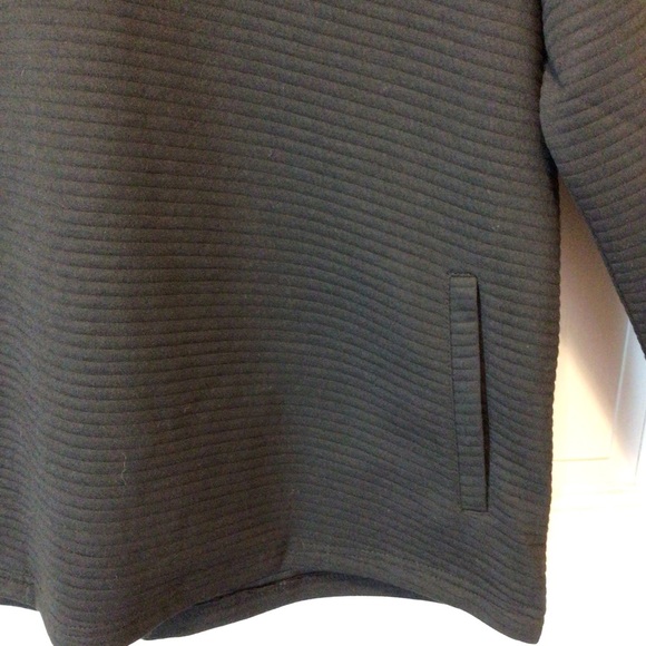 Nomad Craft + Flow Mens Black Long Sleeve Textured Pullover Sweater Size XL - Picture 3 of 6